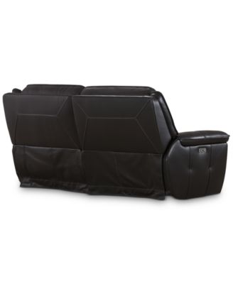 Lenardo 2-Pc. Leather Sofa with 2 Power Recliners, Created for Macy's