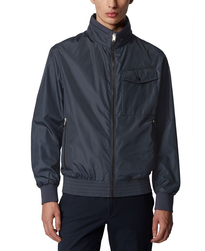 Hugo boss deals blue coat