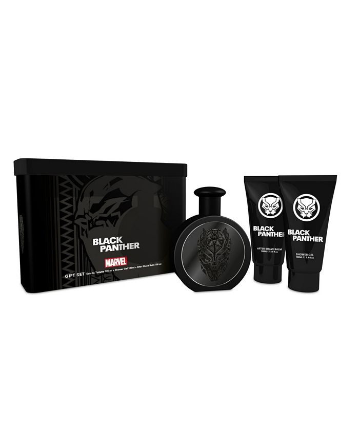 Marvel Men s 3 Piece Black Panther Eau De Toilette Gift Set Macy s