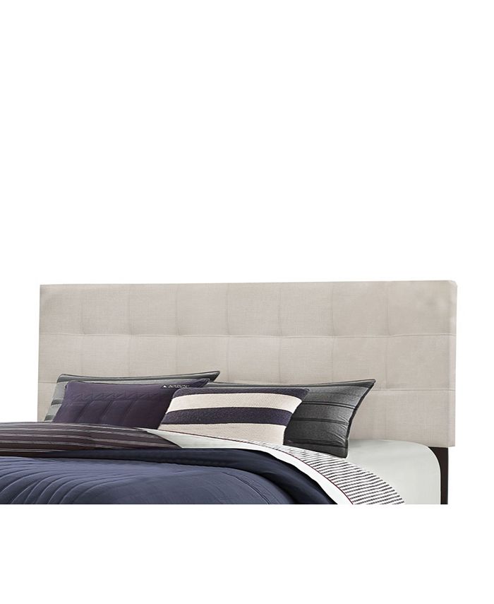 Hillsdale Delaney Full/Queen Upholstered Headboard with Metal Bed Frame