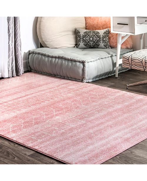 nuLoom Bodrum Moroccan Blythe Pink 5' x 7'5" Area Rug & Reviews Rugs
