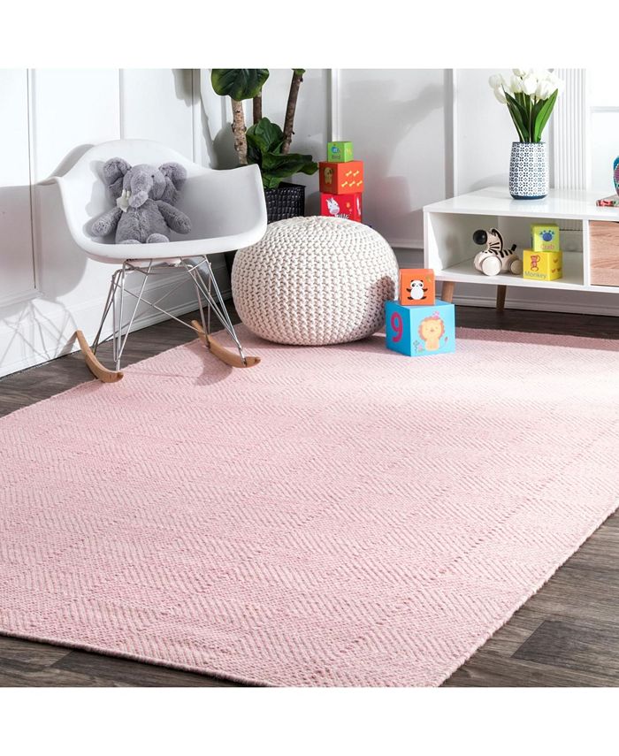 nuLoom Sofia Hand Tufted Agoja Rose 5' x 8' Area Rug Macy's