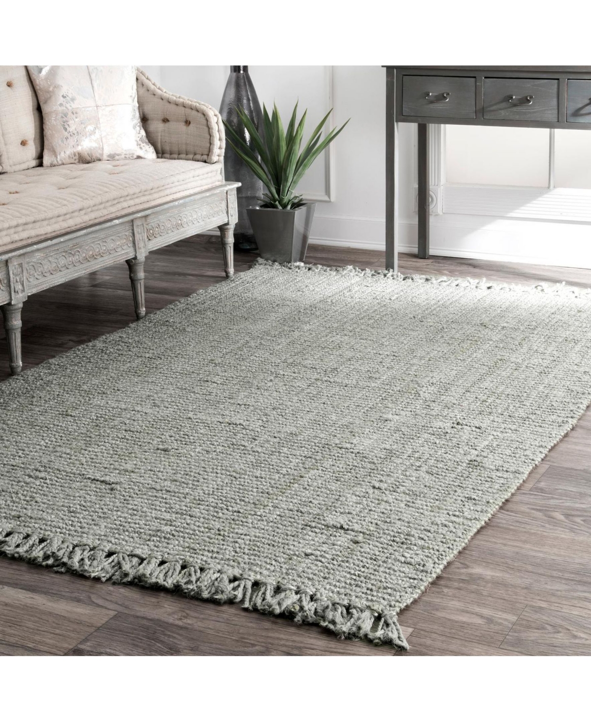 nuLoom Natura Natura Collection Chunky Loop Area Rug
