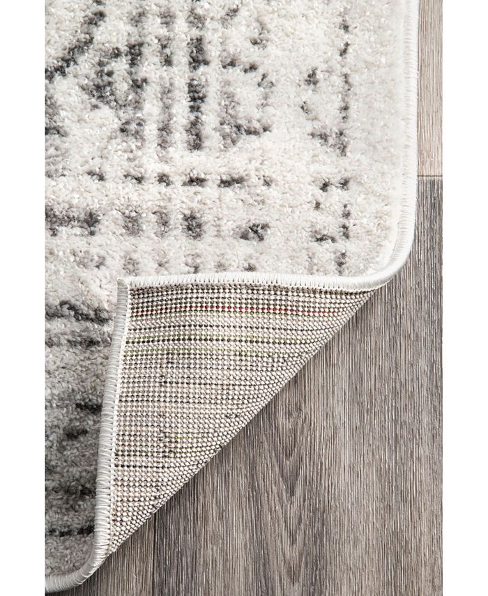 nuLoom Smoky VintageInspired Arlena Gray 3' x 5' Area Rug Macy's