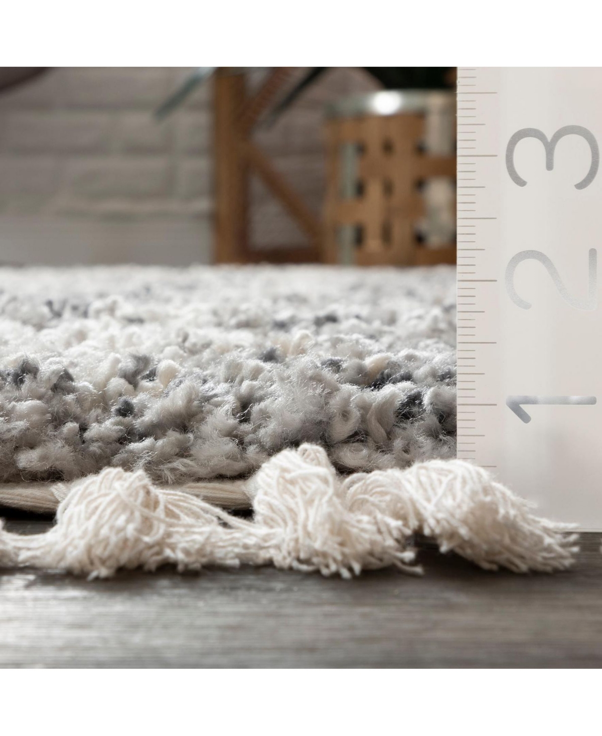 nuLoom Ellis Selah DiamondArea Rug - Gray