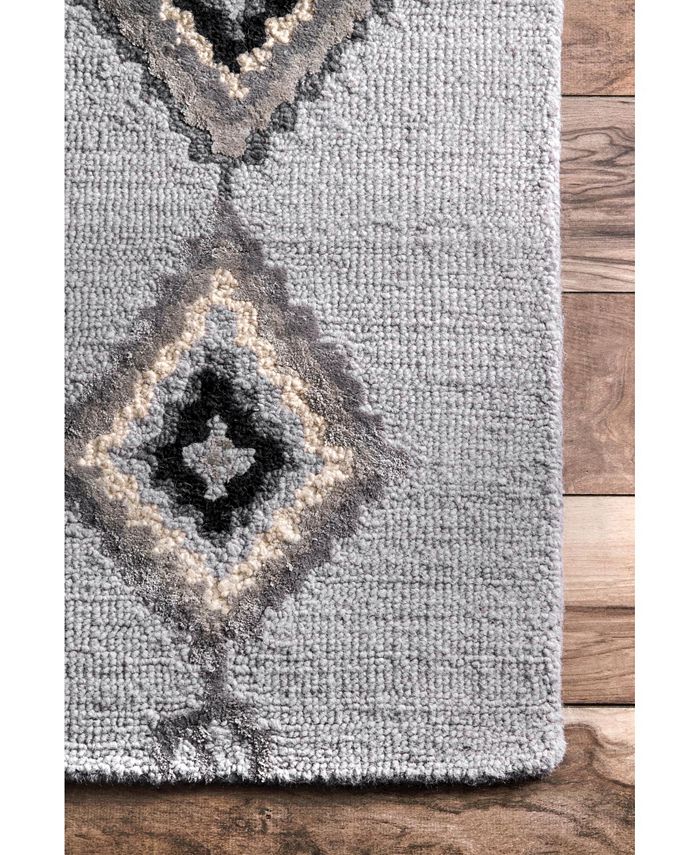 nuLoom San Miguel Hand Tufted Belini 4' x 6' Area Rug Macy's
