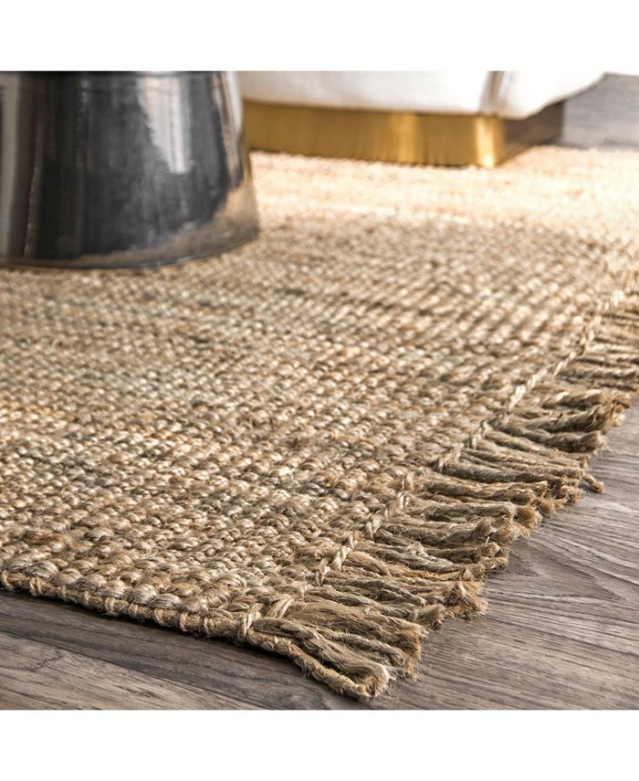 nuLoom Natura Natura Collection Chunky Loop 2' x 3' Area Rug Macy's