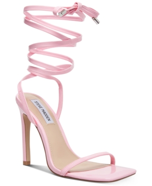 Steve Madden Women's Uplift Ankle-Tie Sandals