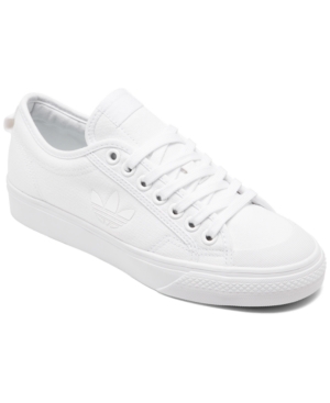 image of adidas Women-s Originals Nizza Trefoil Casual Sneakers from Finish Line