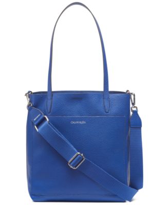 Calvin Klein Leather Larissa Tote Macy s