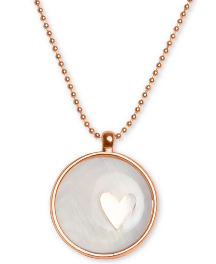 Lucky brand clearance heart necklace