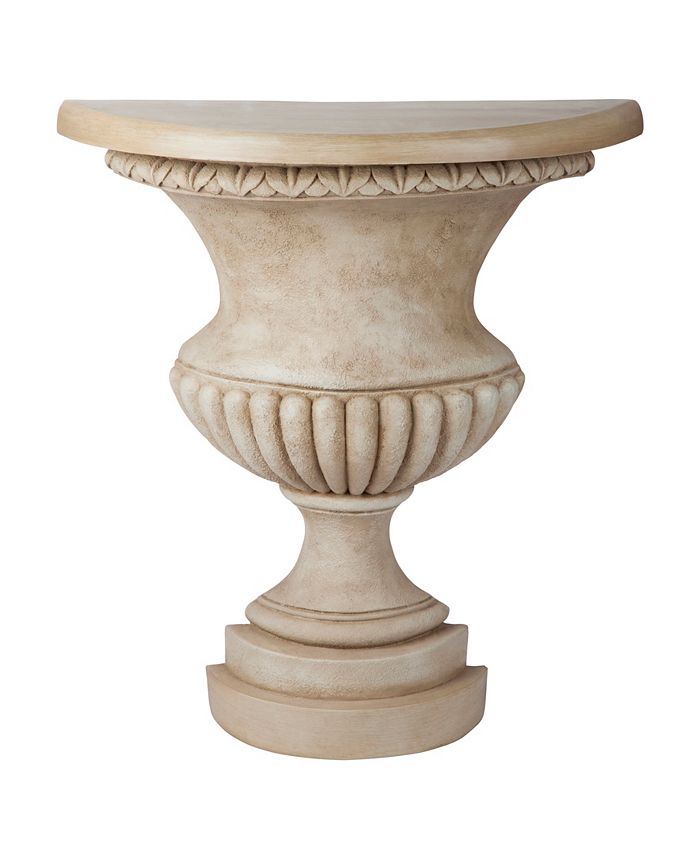 Versailles Wall Urn Console Table, Design Toscano Console Tables