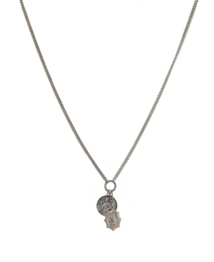 image of Mr Ettika Ox Chain Necklace with Pendant Charms