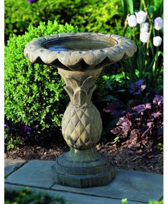 Campania International Pineapple Birdbath - Macy's