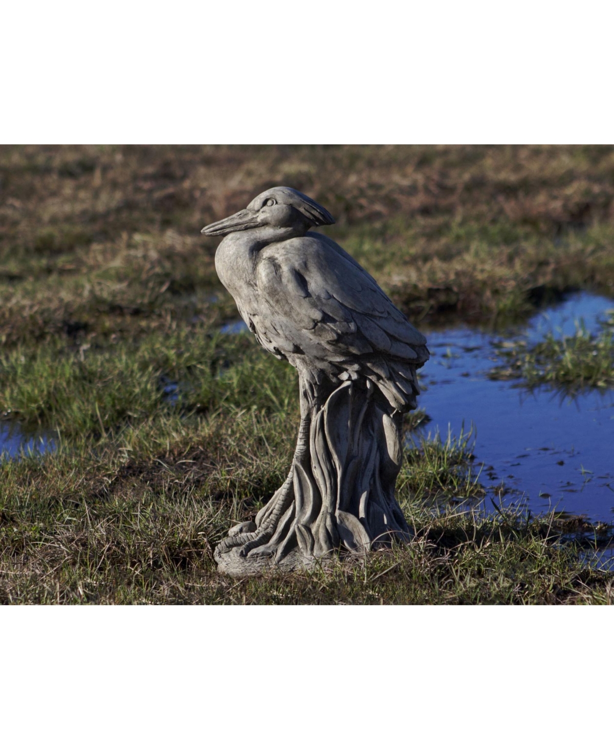 Campania International Egret Garden Statue