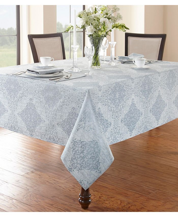 Waterford Marquis by Camden 60" x 104" Tablecloth Blue Macy's