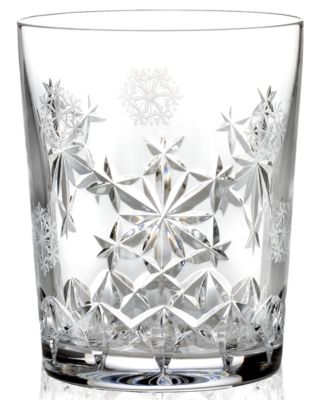 Waterford - Drinkware, 2013 Snowflake Wishes for Goodwill Double Old Fashioned Glass