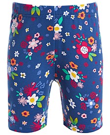 Baby Girls Floral Medley Biker Shorts, Created for Macy's 