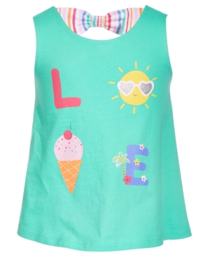 First Impressions Baby Girls Love Bow Back Top Created for Macy's