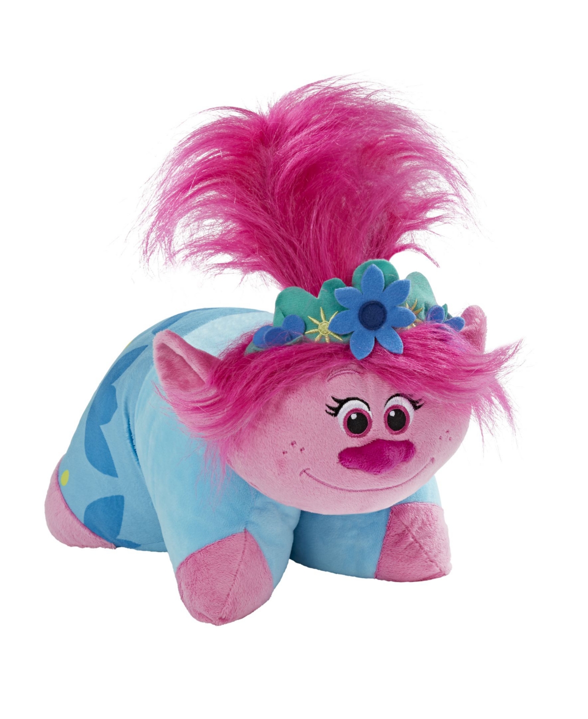 Pillow Pets Dreamworks Trolls 2 Poppy Stuffed Animal Plush Toy In Pink