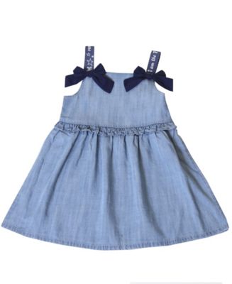 Kinderkind Little Girls Chambray Dress - Macy's