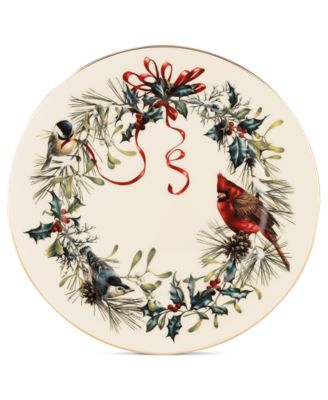 Winter Greetings Dinner Plate