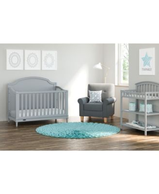 Changing Table with Water-Resistant Changing Pad (Espresso)