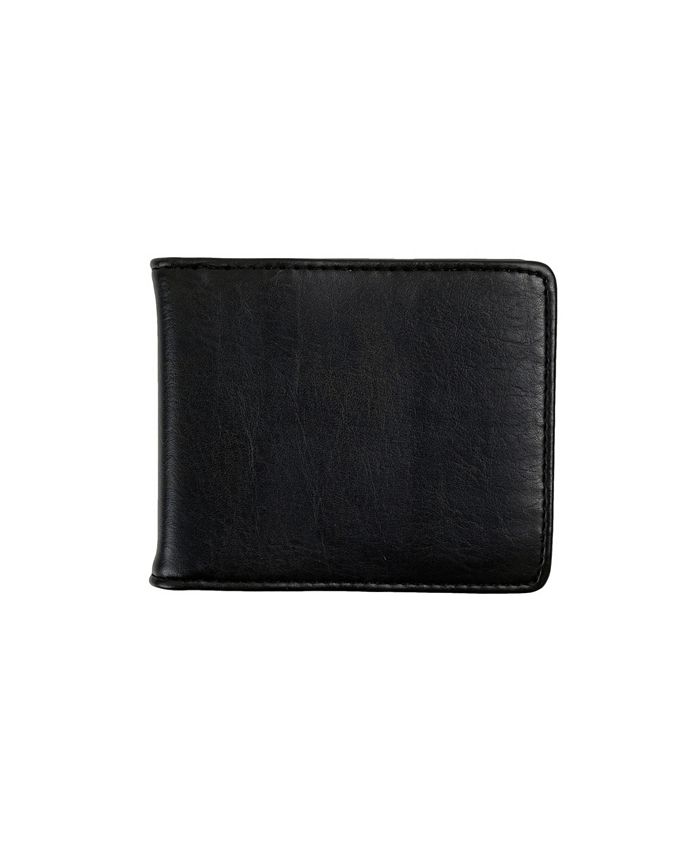CHAMPS Men's Genuine Leather Card Holder - Macy's