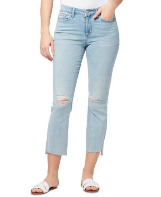 WILLIAM RAST - Ripped Step-Hem Jeans