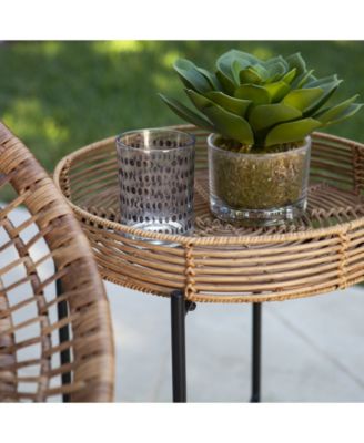 Marley Indoor or Outdoor 3 Piece Bistro Set