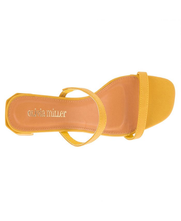 Olivia Miller Women's Out On The Town Block Sandals - Macy's