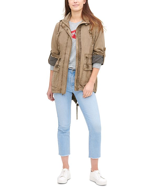 Levi's Women's Hooded Utility Jacket & Reviews Women Macy's