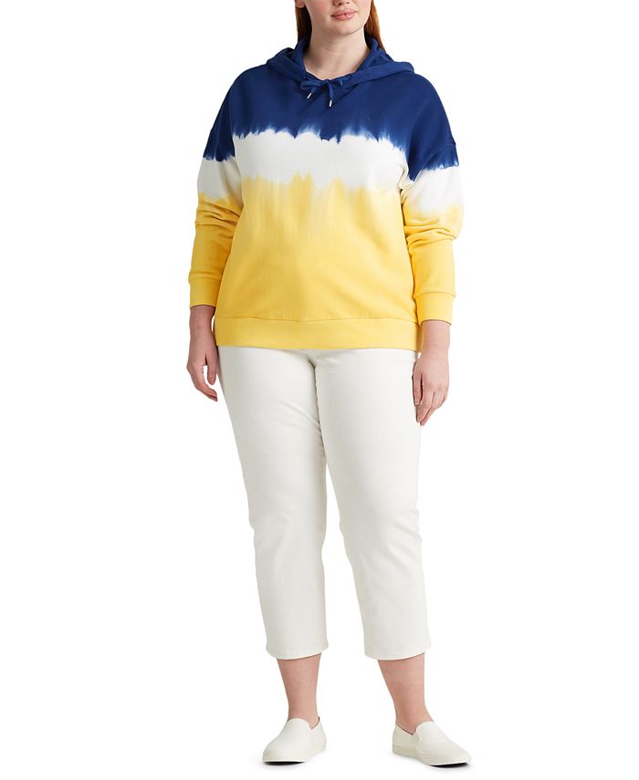 Lauren Ralph Lauren Plus Size TieDye Hoodie Macy's