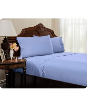 Reversifi Embroidered Bed Sheets Set - Queen Bedding