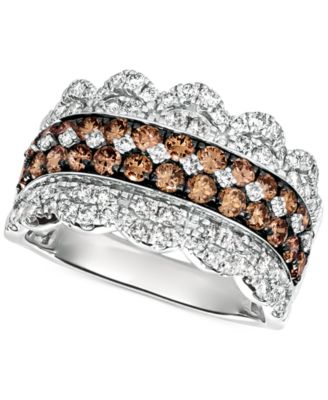 Le Vian® 20th Anniversary Diamond Jubilee Crown Ring (2 ct. t.w.) in 14k White Gold, 14k Rose Gold or 14K Yellow Gold, Exclusively at Macy’s