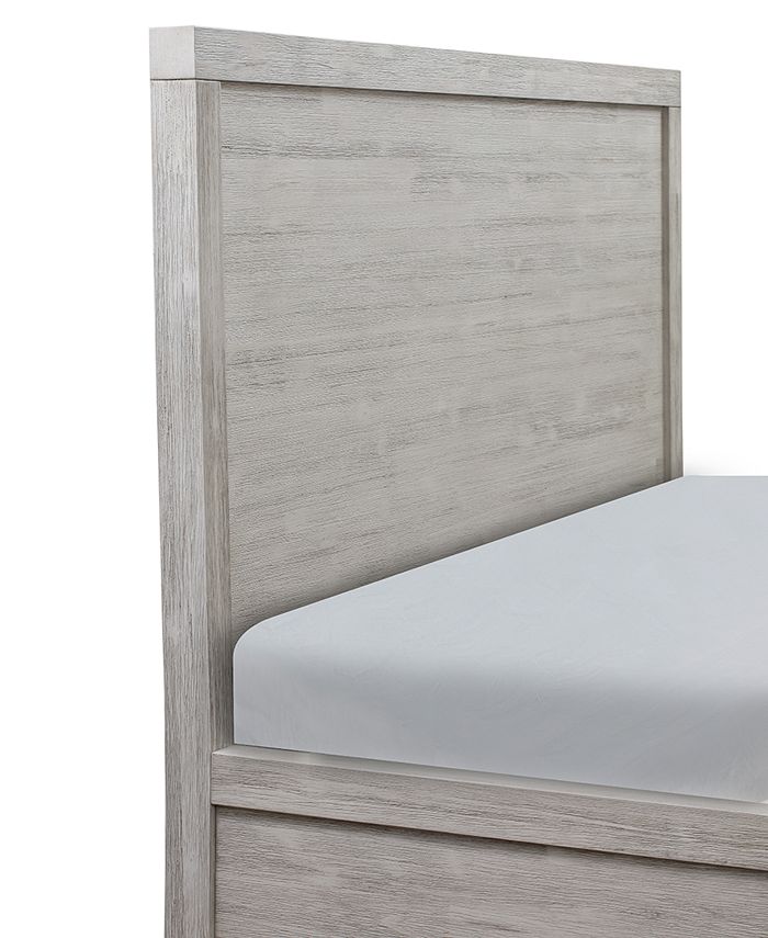 Furniture - Canyon White King Platform Bed