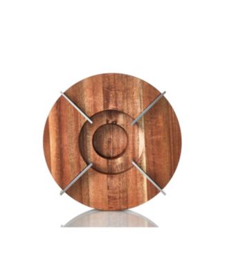 Acacia wood Food Warmer