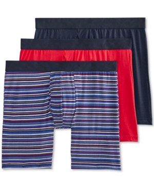 Jockey Men's Flex 365 Modal Stretch Boxer Brief 3 pack Created for Macy's