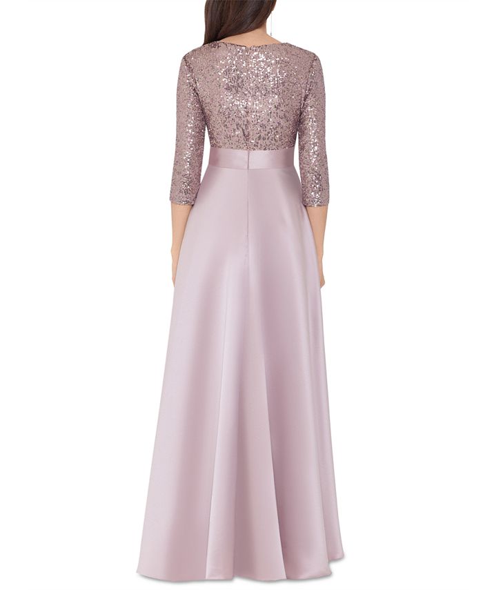 xscape sequin ball gown