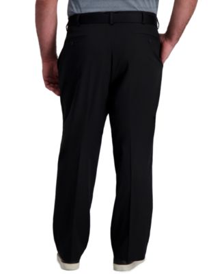 Big & Tall Cool Right Performance Flex Classic Fit Flat Front Pant 