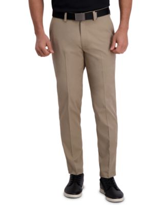 Photo 1 of HAGGAR Cool Right Performance Flex Slim Fit Flat Front Pant 34X29 **LOOK BRAND NEW**