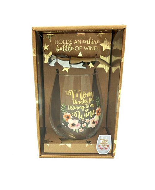 Tmd Holdings Closeout Tmd Mom Thanks For Listening To Me Wine Reviews Glassware Dining Macy S