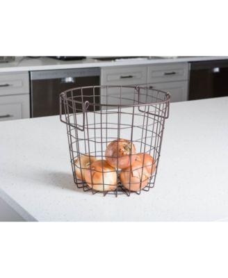 Metal Basket Round Small