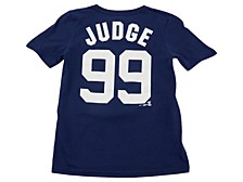 New York Yankees Youth Name and Number Player T-Shirt Aaron Judge