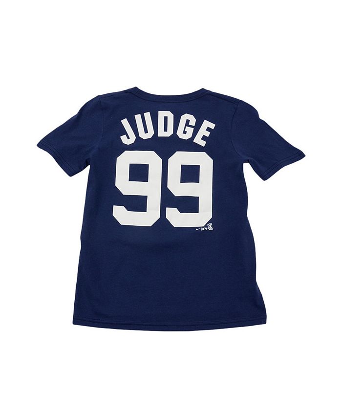 New York Yankees Aaron Judge Name & Number Graphic Long Sleeve T
