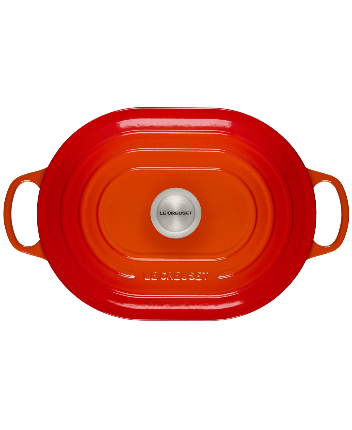 Le Creuset Enameled Cast Iron 3.75-qt. Oval Casserole With Lid In Orange