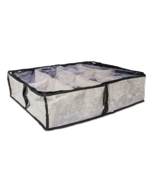 Design Imports Linen 8 Shoes Soft Storage