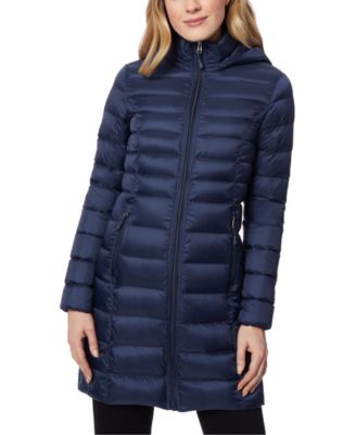 macy's packable down jacket women's