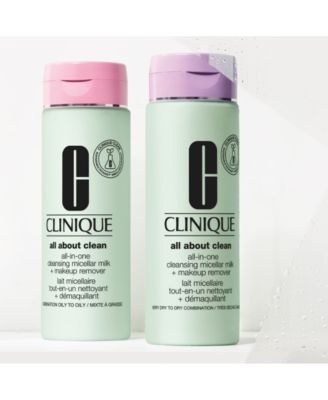 All About Clean All-In-One Cleansing Micellar Milk + Makeup Remover For Skin Types 1 & 2, 6.7 oz.