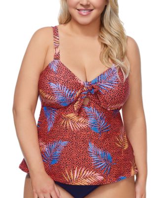 macy's junior plus swimwear